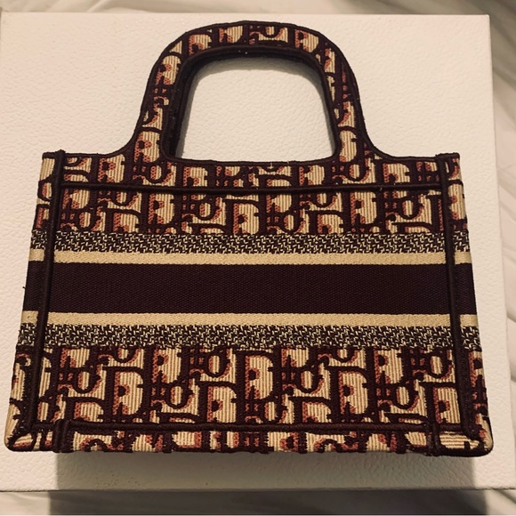 Christian Dior | Handbag | Book Tote Oblique Canvas Mini - Picture 8 of 12